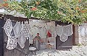 Nessebar local lace knitting